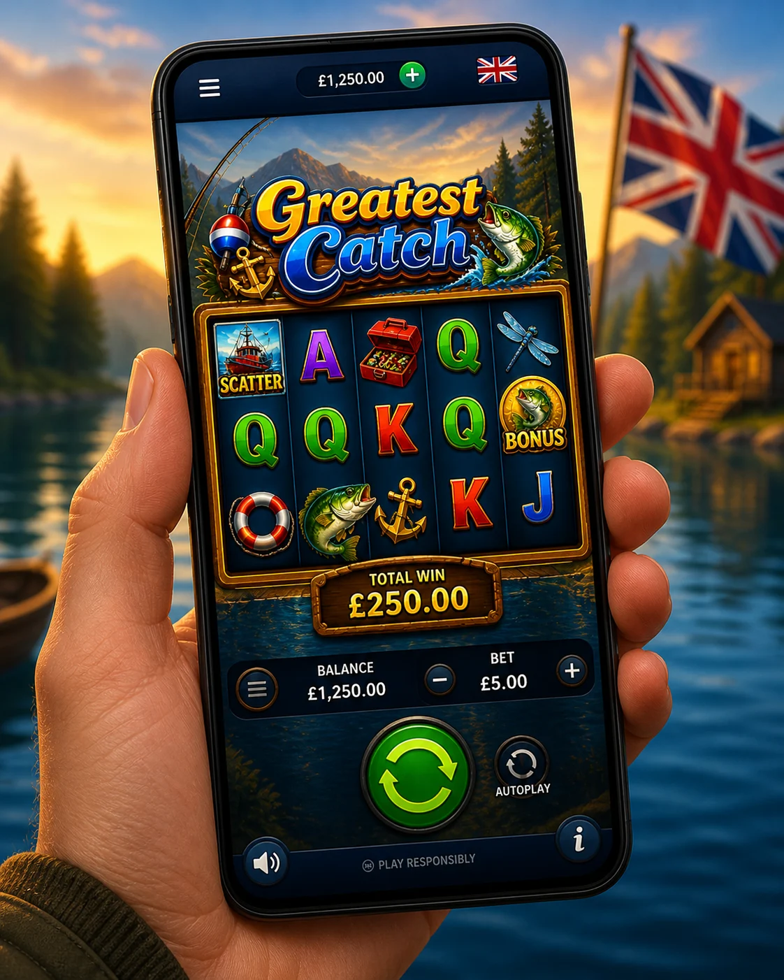 Greatest Catch on Mobile in the UK